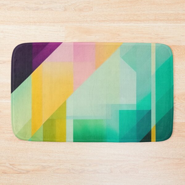 Item preview, Colorful Multi Color abstract watercolor shapes organic geometric pattern 46 designed and sold by vishalraifx.