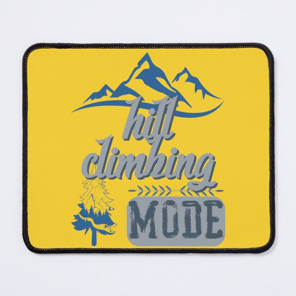 Item preview, hill climbing mode, forest river sun inside tree pine designed and sold by movie-popcorn.