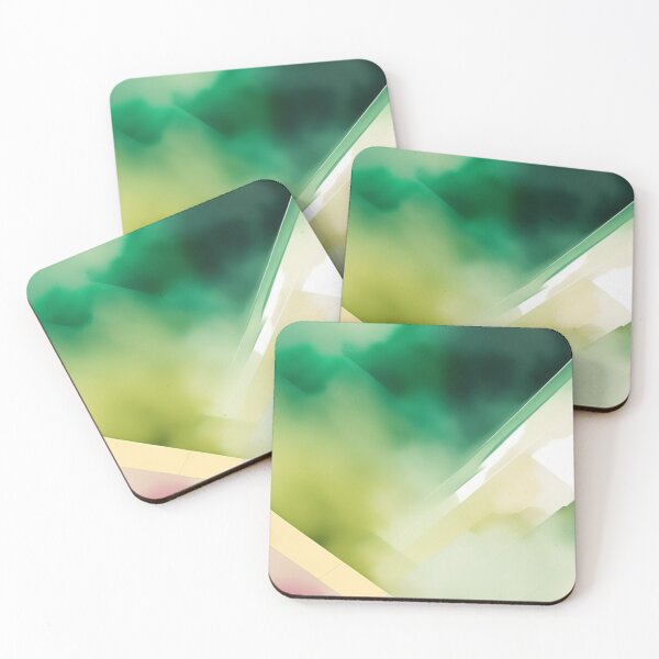 Item preview, Colorful Multi Color abstract watercolor shapes organic geometric pattern 47 designed and sold by vishalraifx.