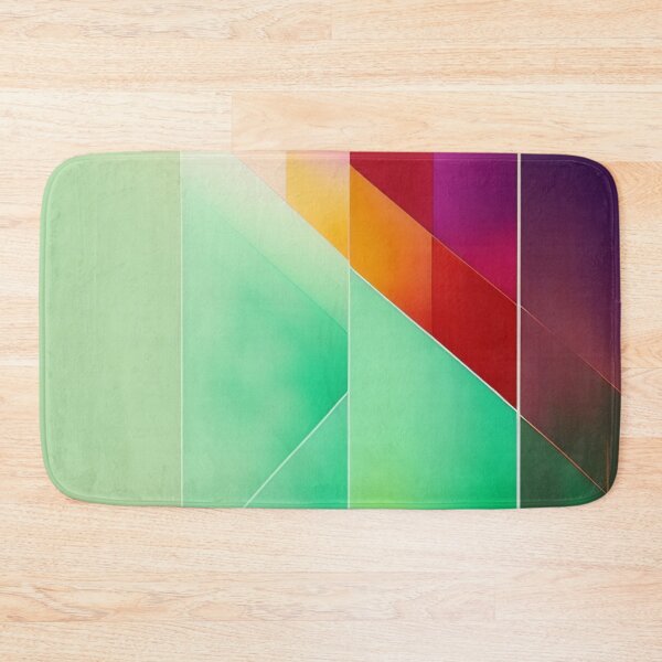 Item preview, Colorful Multi Color abstract watercolor shapes organic geometric pattern 48 designed and sold by vishalraifx.