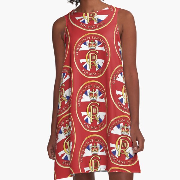 King Charles III Coronation A-Line Dress