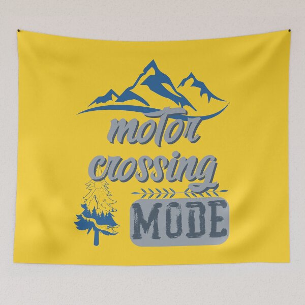 Item preview, motor crossing mode, forest river sun inside tree pine designed and sold by movie-popcorn.