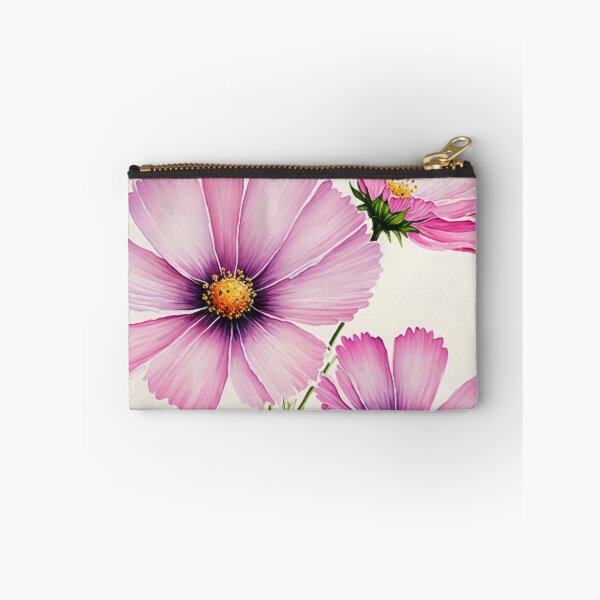 Artikelvorschau, Rosa Kosmosblumen entworfen und verkauft von Vanover Designs.