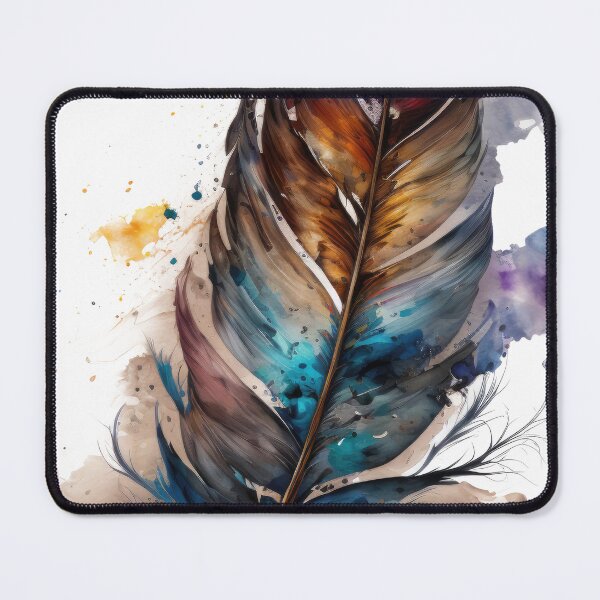 Item preview, Effortless Beauty - Feather Watercolor designed and sold by Ideationing.