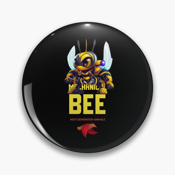 Item preview, Mechanical Bee (mechanical Bee, Techwear) designed and sold by WackyWorldArt.
