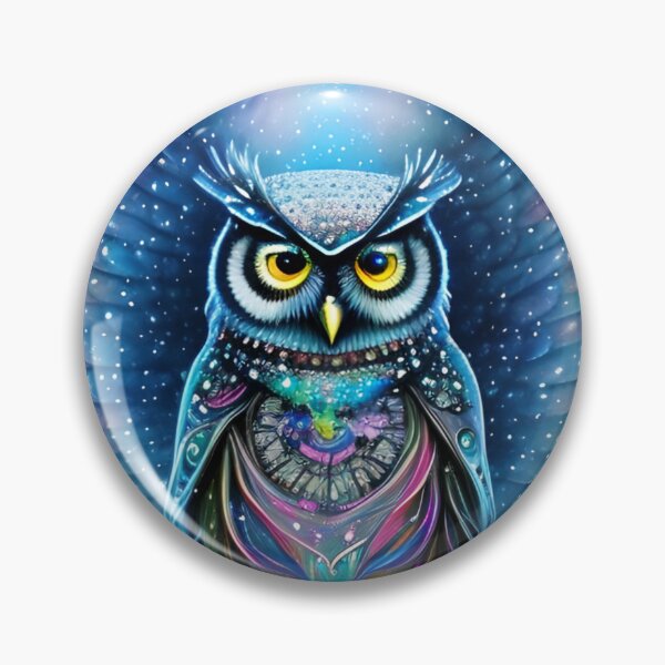 Item preview, Winter Mystical Owl designed and sold by Travelslightly.