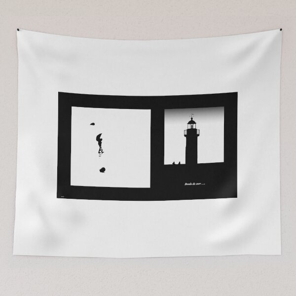 Item preview, Seaside (diptych NB) designed and sold by ART22.