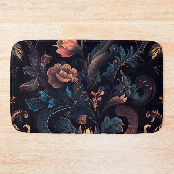 Item preview, Dark Classic Maximalist Pattern Digital Painting designed and sold by CodeAndColors.