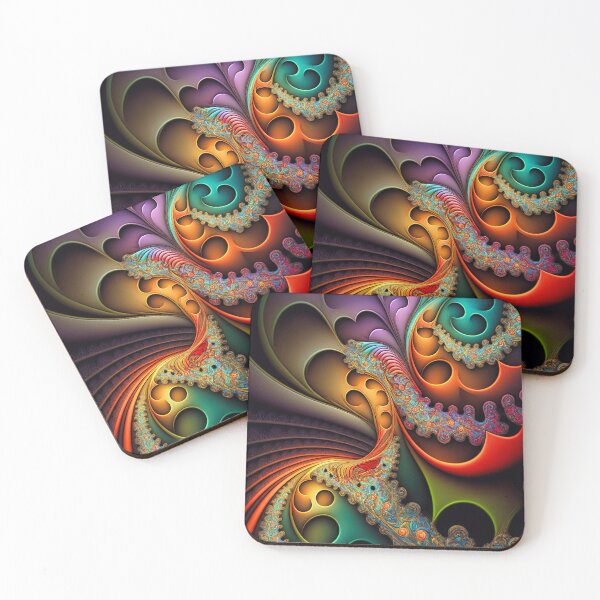 Item preview, Fractal 0004, Gorgeous Mandelbrot fractal, featuring intricate details and endless complexity designed and sold by randycolby.