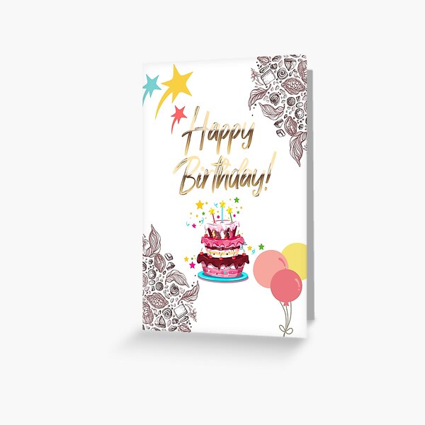 happy birthday mom a lovely birthday greeting card design. Vector