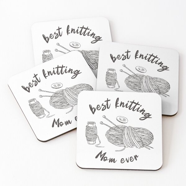 Item preview, Best Knitting Mom Ever designed and sold by maseeva.