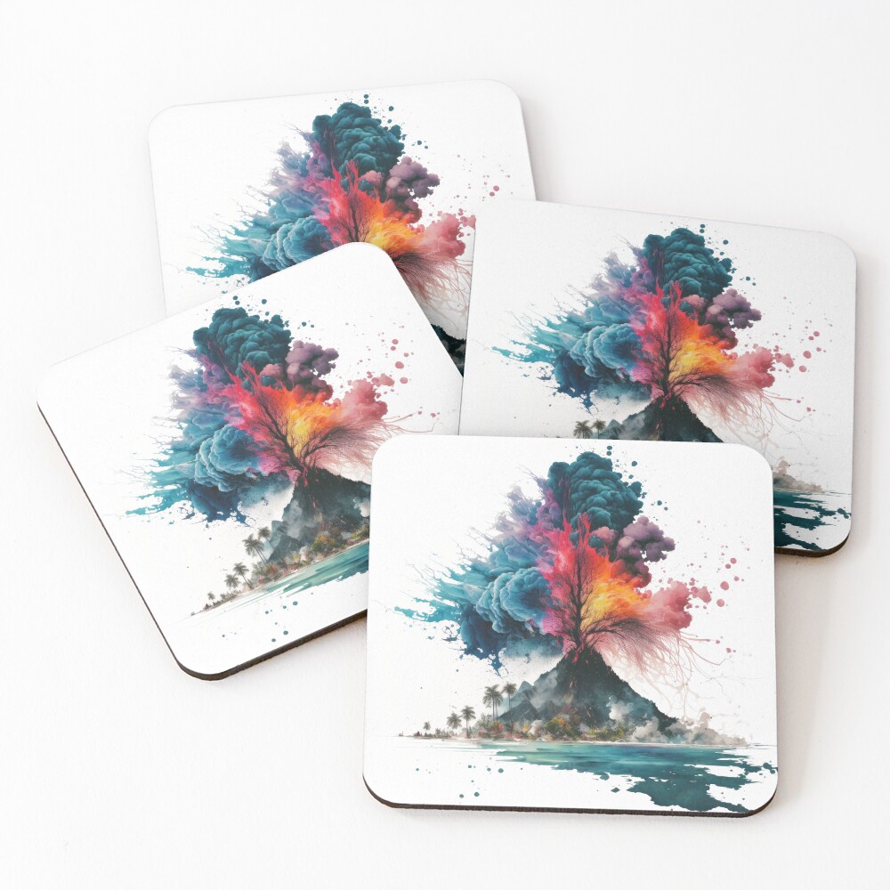 Item preview, Coasters (Set of 4) designed and sold by Ideationing.