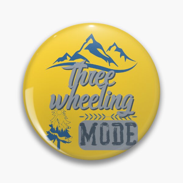 Item preview, three wheeling mode, forest river sun inside tree pine designed and sold by movie-popcorn.