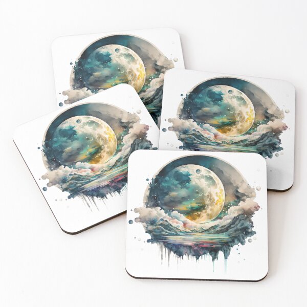 Item preview, Lunar Reflections - Moon lake designed and sold by Ideationing.