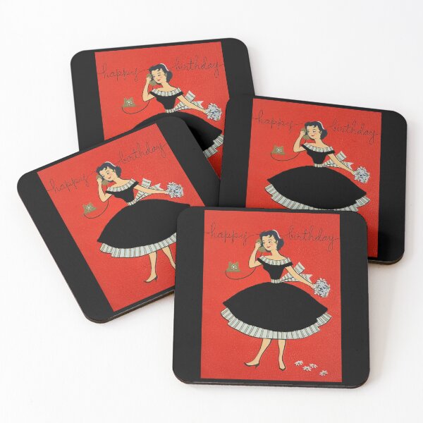 Item preview, 1950s Retro Birthday Card designed and sold by Designs by Kool Kat.