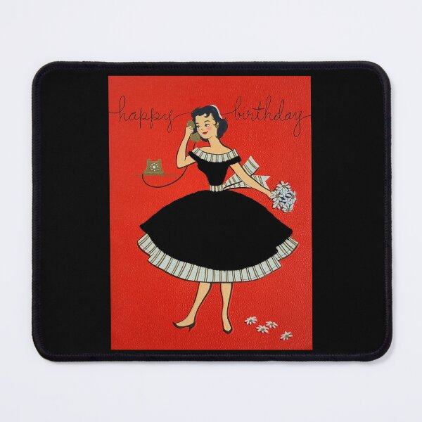 Item preview, 1950s Retro Birthday Card designed and sold by Designs by Kool Kat.