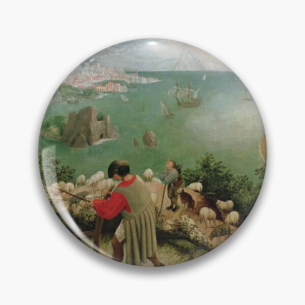 Item preview, Pieter Bruegel Icarus designed and sold by faewildlingart.