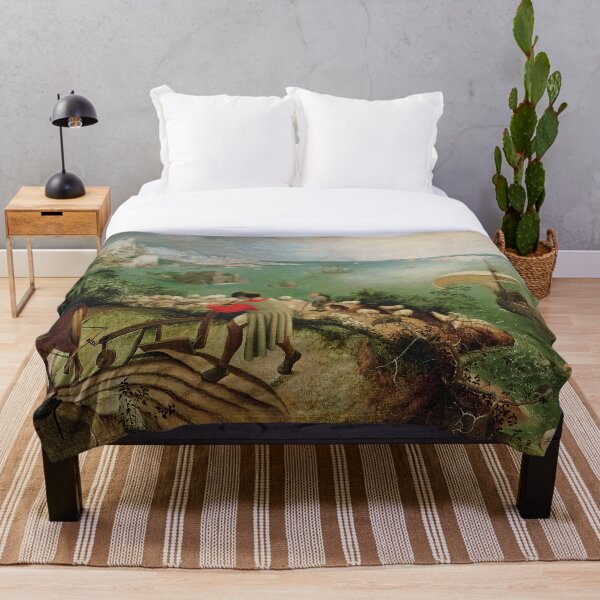 Item preview, Pieter Bruegel Ícaro designed and sold by faewildlingart.