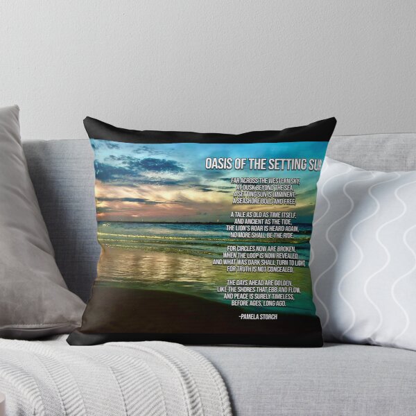 Item preview, Oasis of the Setting Sun Poem designed and sold by Pamela Storch.