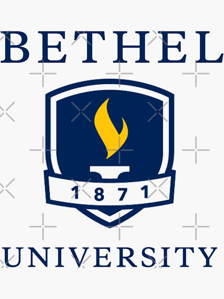 " Bethel University" Sticker for Sale by Haiidar Redbubble