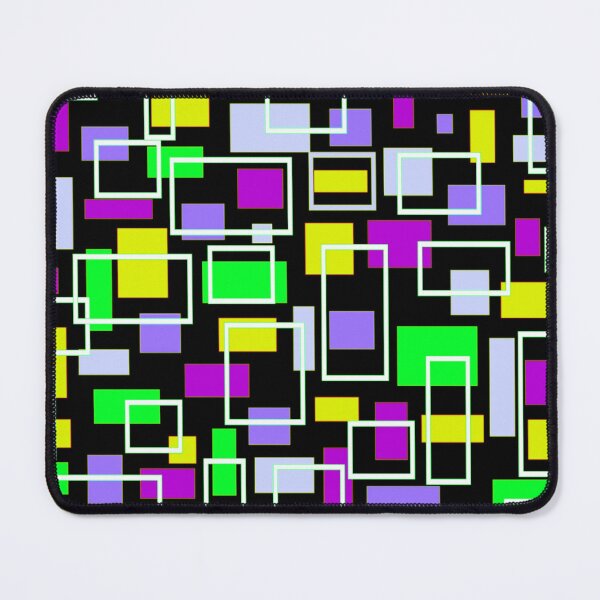 Item preview, 80s Inspired Rectangles designed and sold by TotallyRetroArt.