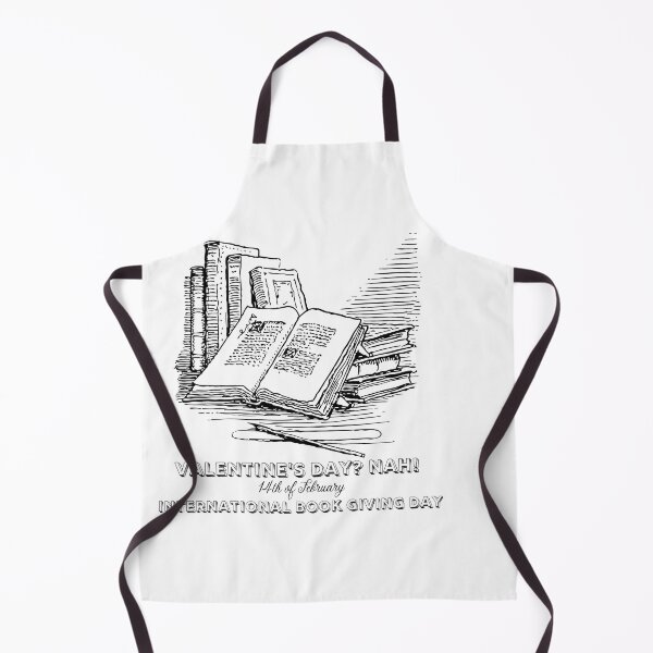 Item preview, Valentine's Day? NAH!International Book Giving Day Design designed and sold by VandJStore.
