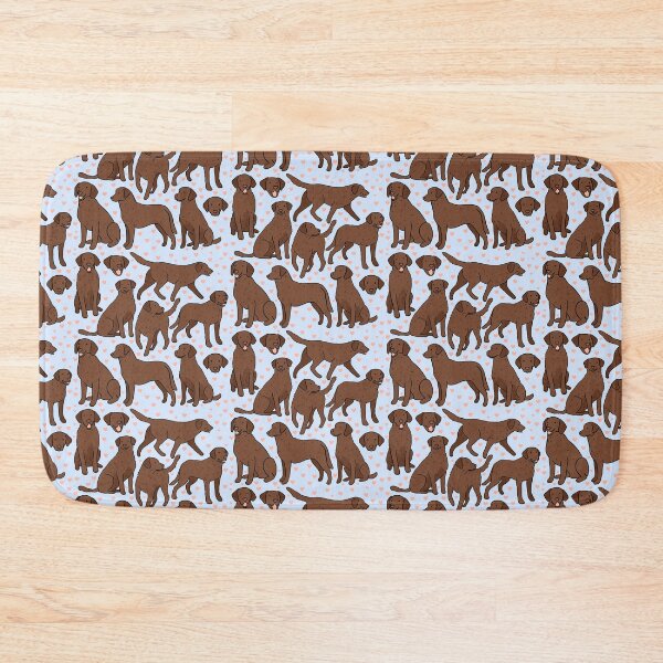 Item preview, Chesapeake Bay Retriever dog illustration pattern  designed and sold by Yarafantasyart.