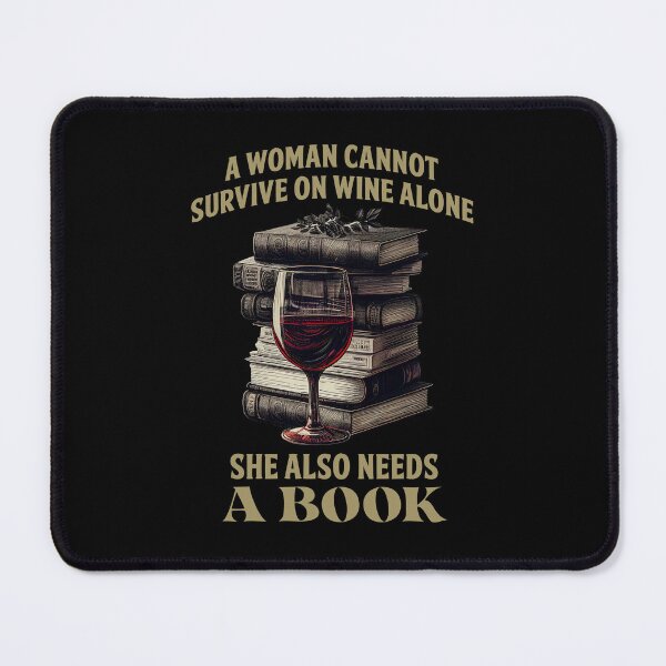 Item preview, Book Readers Glass Of Wine Lovers Funny designed and sold by MintaApparel.