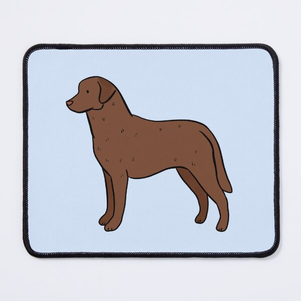 Item preview, Chesapeake Bay Retriever dog illustration designed and sold by Yarafantasyart.
