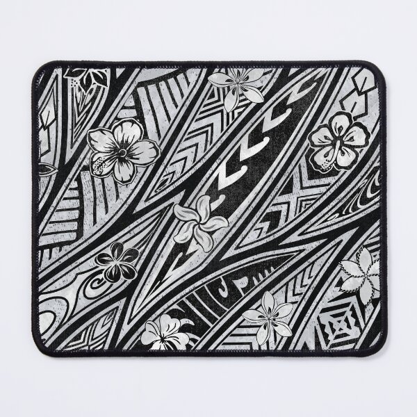 Item preview, Vintage Hawaiian Tribal Floral Tattoo Design designed and sold by sunnthreads.
