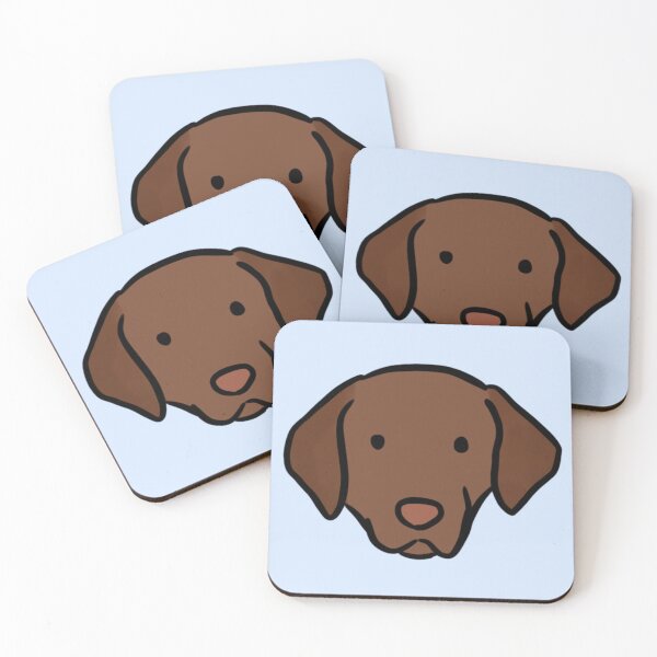 Item preview, Chesapeake Bay Retriever dog illustration  designed and sold by Yarafantasyart.