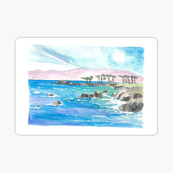 Item preview, California Pacific Coastal Scene near Monterey designed and sold by artshop77.