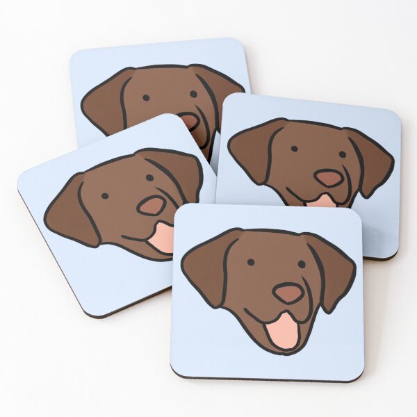 Item preview, Chesapeake Bay Retriever dog illustration  designed and sold by Yarafantasyart.