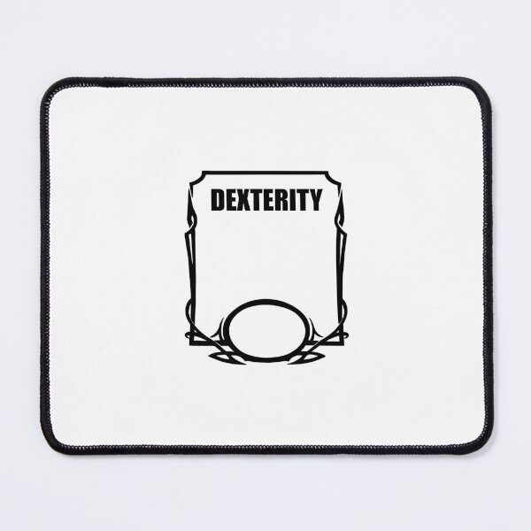 Item preview, Dexterity Stat Block designed and sold by Rose Davidson.