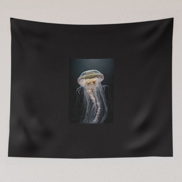 Item preview, Jellyfish Illusion: A mesmerizing display of oceanic art designed and sold by AstralArtisan.