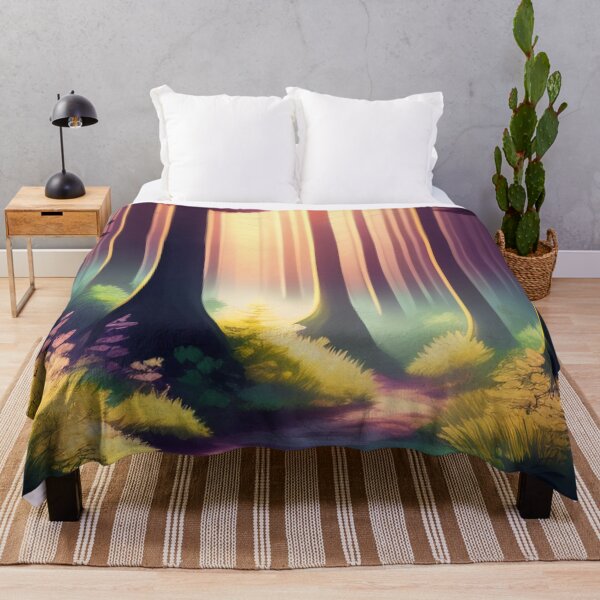 Item preview, Mysterious forest | Beautiful Landscapes | Original Digital Art designed and sold by ArtworkbyEmmy.