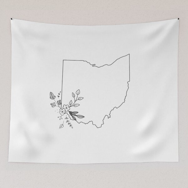 Item preview, Floral Ohio designed and sold by ssarahalbanesee.