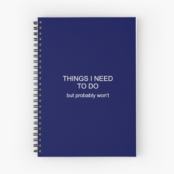 Item preview, To Do List in Blue designed and sold by CoolYule.