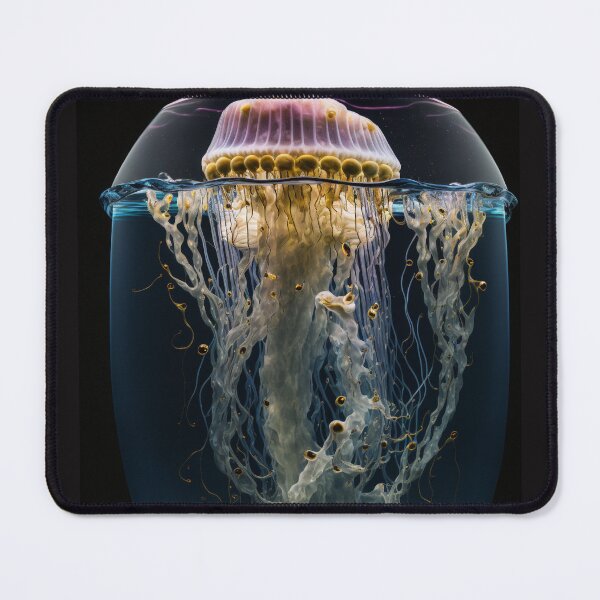 Item preview, Jellyfish Symphony: A harmonious display of oceanic beauty designed and sold by AstralArtisan.