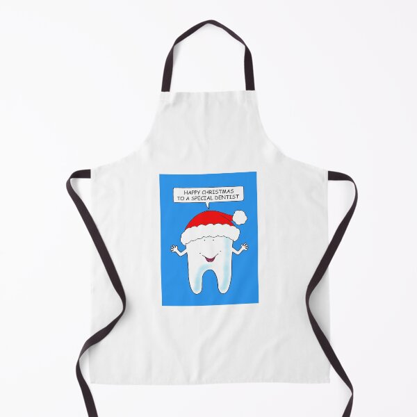 Item preview, Happy Christmas to a Special Dentist Talking Tooth in Santa Hat designed and sold by KateTaylor.
