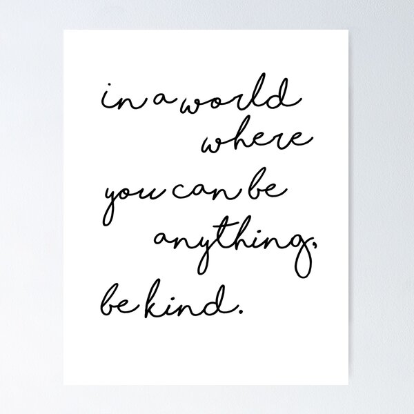 In a world Poster