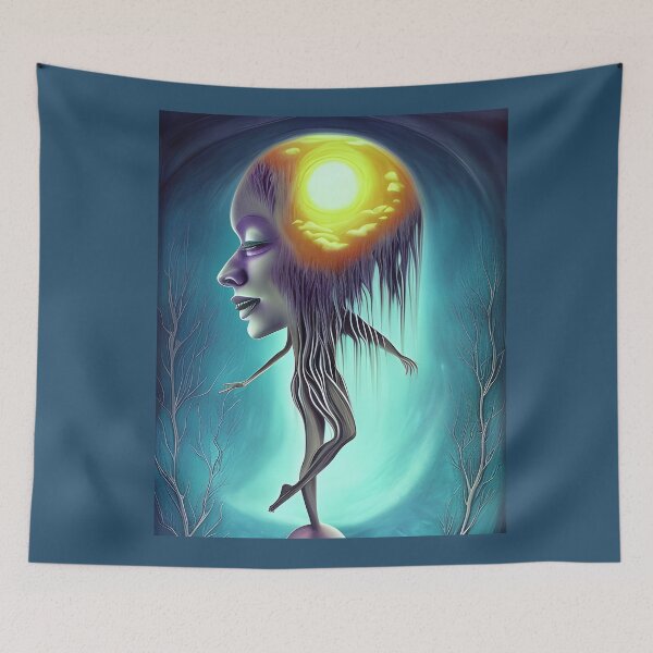 Item preview, The Ghostly Ethereal Enigma designed and sold by Cryptic Canvas.