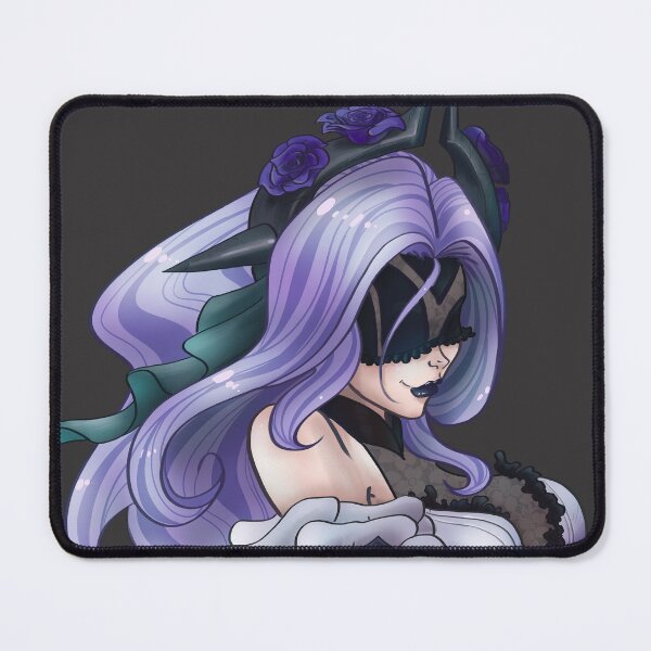 Item preview, Goth Waifu(colored background) designed and sold by illusiaeUmbrae.