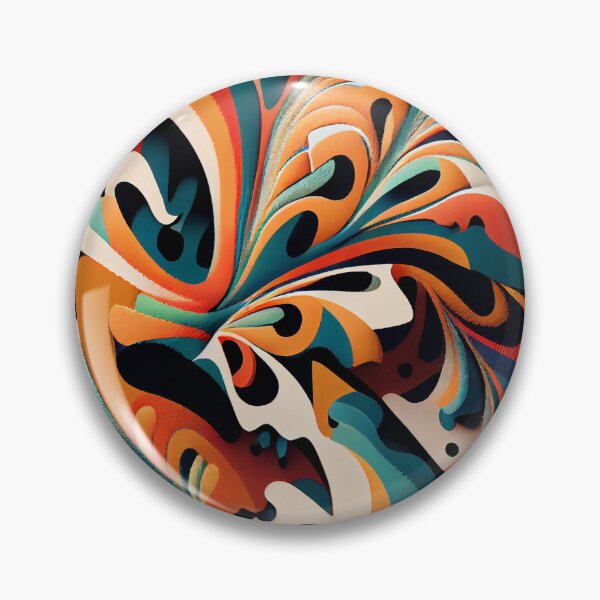 Artikelvorschau, Aesthetic Irregular Dynamic Australian Pattern Digital Painting entworfen und verkauft von CodeAndColors.