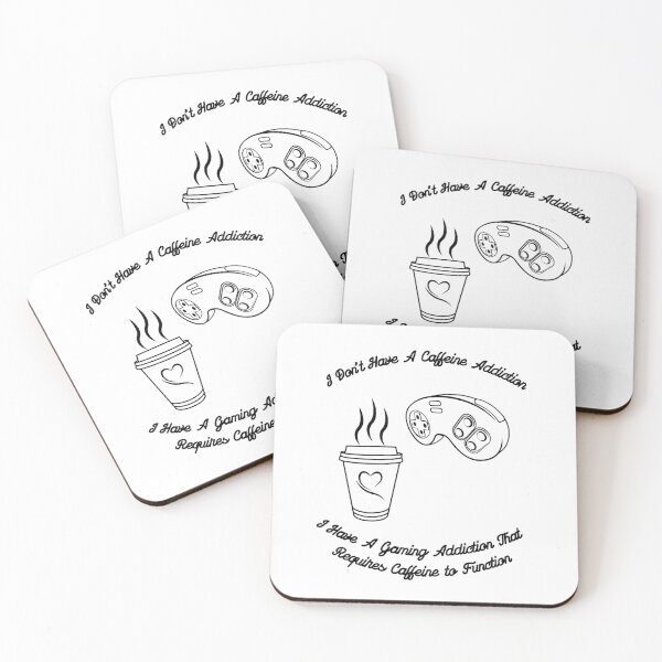 Item preview, Gamer Caffeine Addict Funny designed and sold by DorkDome.