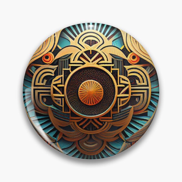 Artikelvorschau, Futuristic Asian Pattern Digital Painting entworfen und verkauft von CodeAndColors.