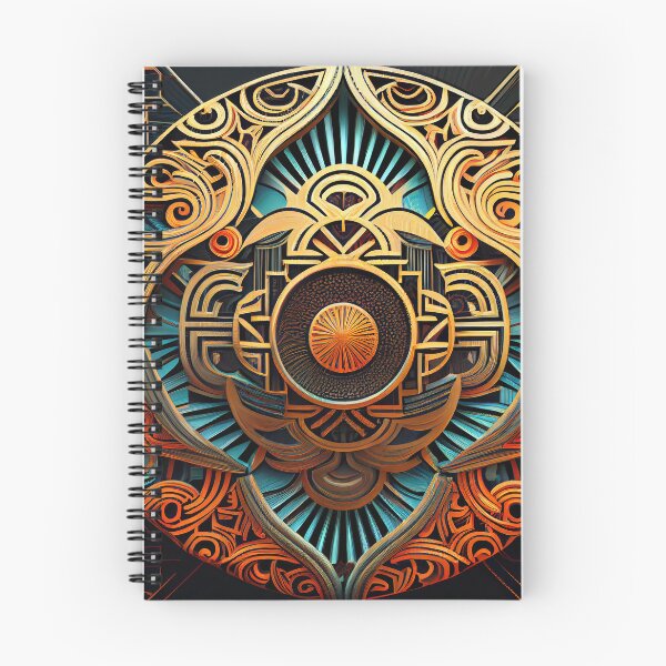 Item preview, Futuristic Asian Pattern Digital Painting designed and sold by CodeAndColors.