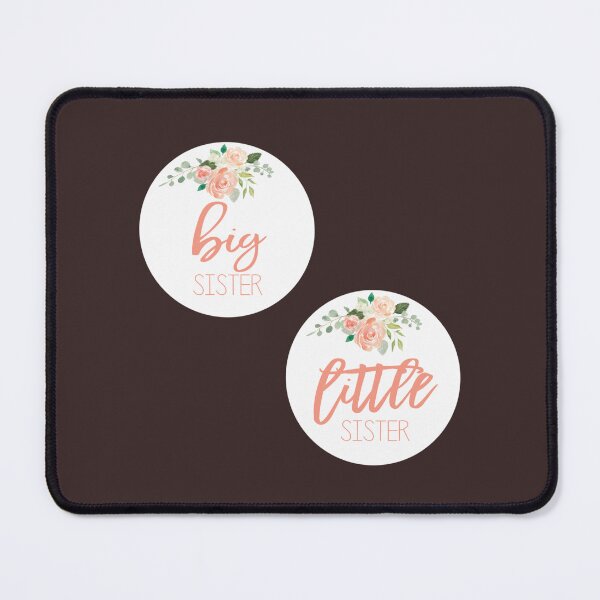 Item preview, Big Sister Little Sister Rose White and Coral Sticker designed and sold by EmmanuelAndrew.