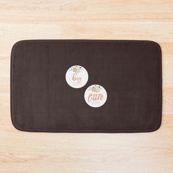 Item preview, Big Sister Little Sister Rose White and Coral Sticker designed and sold by EmmanuelAndrew.