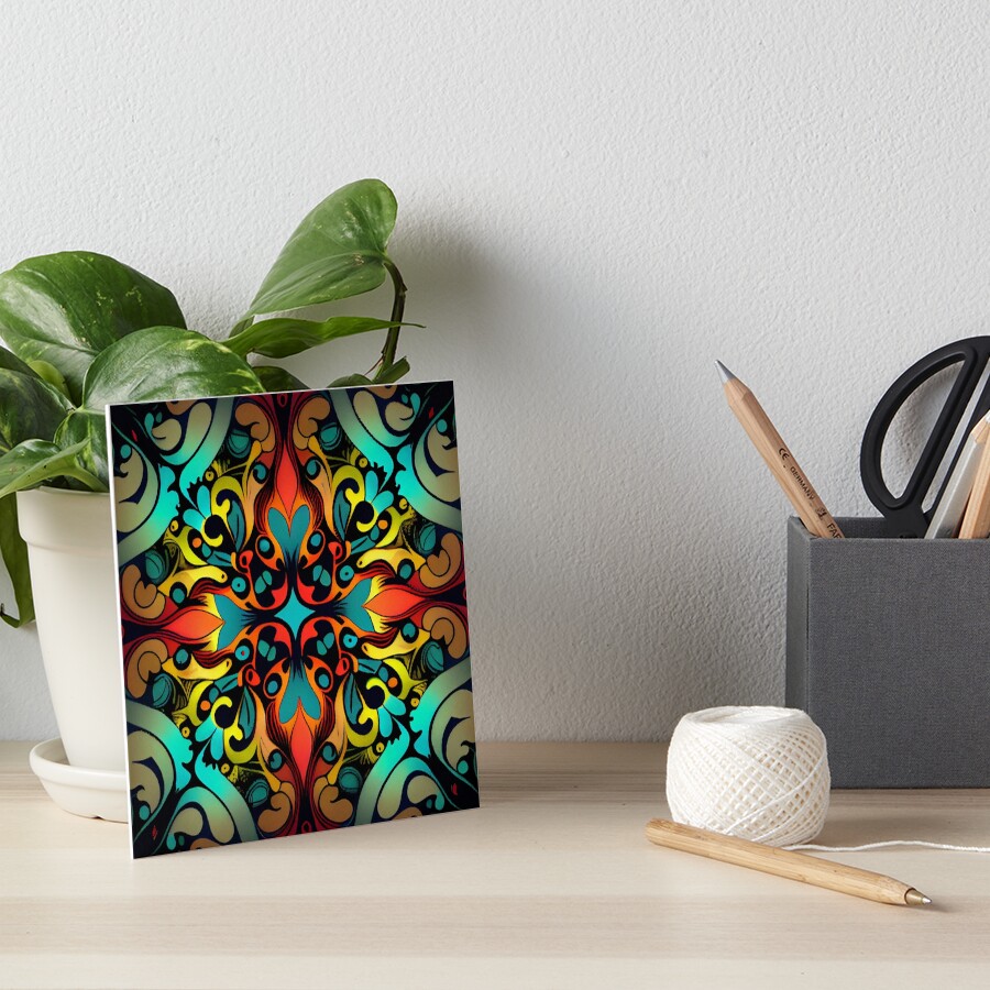 Vista previa del artículo con la obra «Lámina rígida», diseñado y vendido por CodeAndColors.